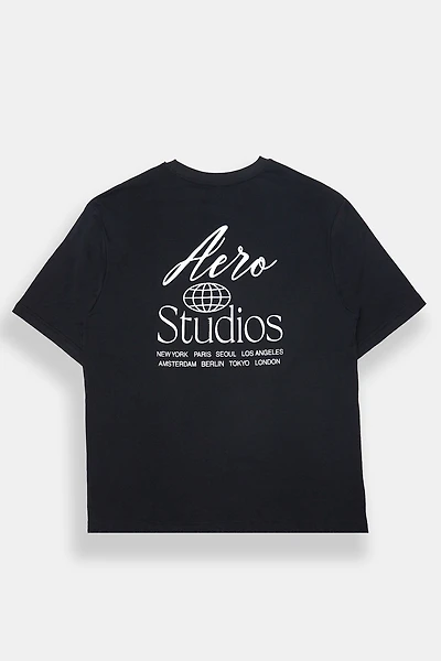 AERO Studios HD Graphic Oversized Tee