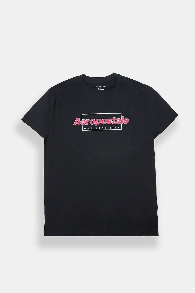 Aéropostale New York City Box HD Graphic Oversized Tee