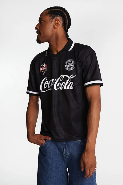 Coca-Cola Graphic Oversized Soccer Jersey