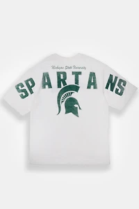 Michigan State Spartans Graphic Oversized Tee