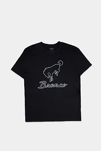 T-shirt imprimé graphique Bronco