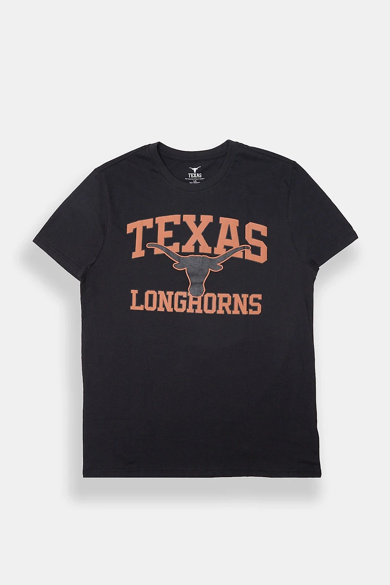 Texas Longhorns Puff Print Graphic Tee