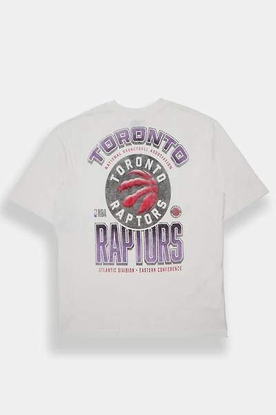 Toronto Raptors Atlantic Division Graphic Oversized Tee