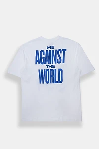 T-shirt graphique surdimensionné 2Pac Me Against The World