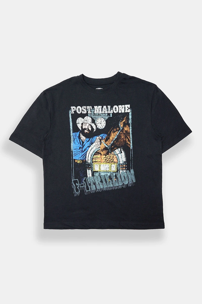 Post Malone F-1 Trillion Graphic Oversized Tee