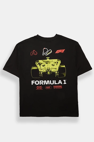 Formula 1 Pinnacle Graphic Oversized Tee