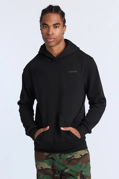 AERO Small Print Hoodie