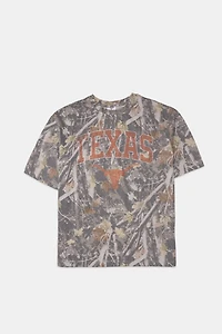 T-shirt camouflage graphique Texas University