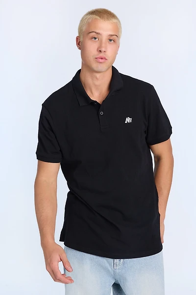Polo Pique brodé AERO