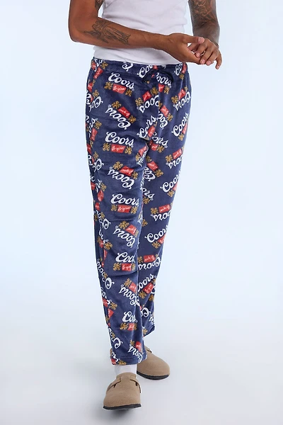 Coors Plush Pajama Pants