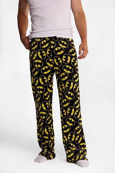 Batman Plush Pajama Pants