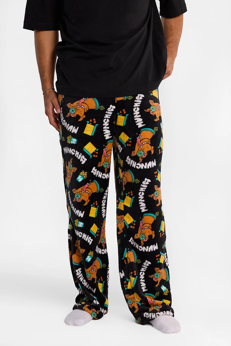 Scooby-Doo! Munchies Plush Pajama Pants