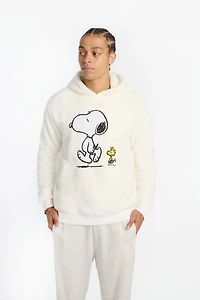 Peanuts Snoopy Graphic Sherpa Hoodie