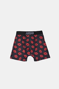 Lips Printed Boxer Briefs