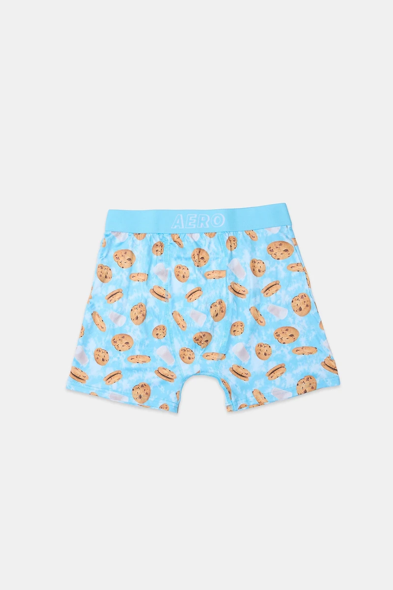 Cookies & Milk Printed Boxer Briefs