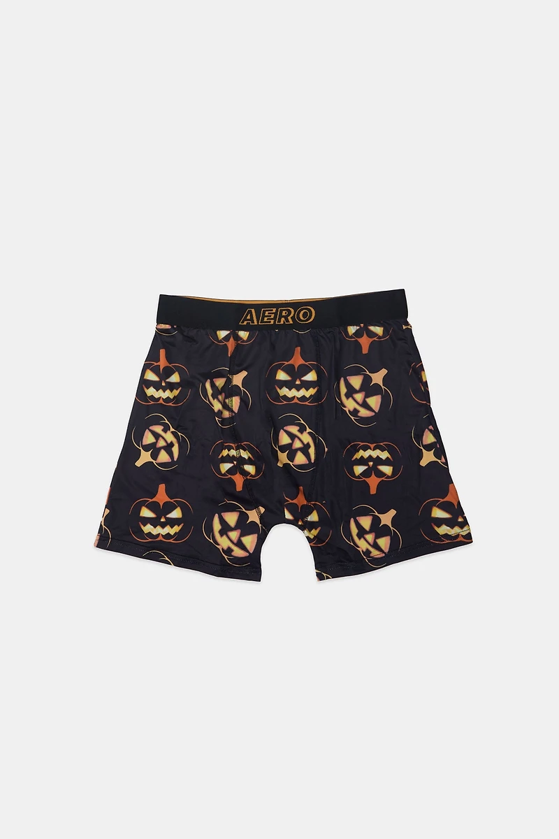 AERO Jack-O'-Lanterns Printed Boxer Briefs