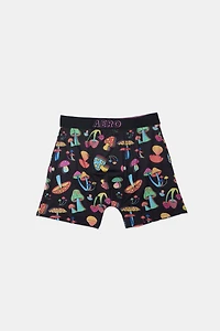 AERO Bright Mushrooms Printed Boxer Briefs