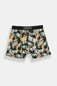 AERO Money Burning Printed Boxer Briefs