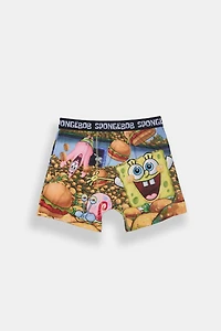 SpongeBob Hamburger Printed Boxer Briefs