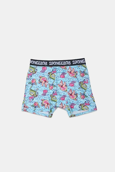 SpongeBob Drippy Printed Boxer Briefs