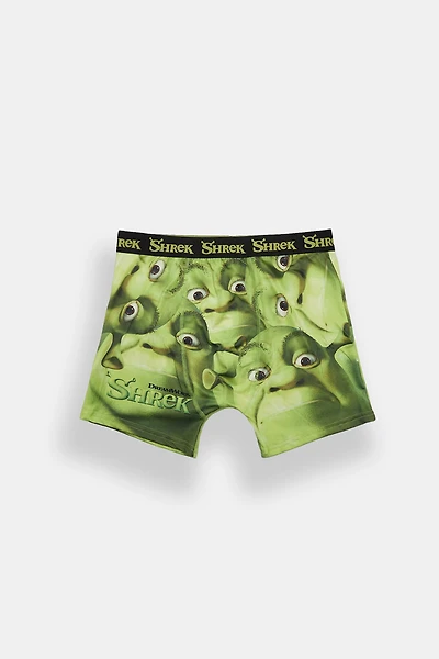 Caleçon boxeur imprimé Shrek Staring Faces