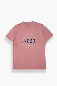 AERO 87 Original Puff Print Graphic Tee