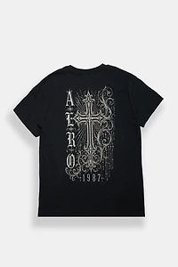 Aéropostale 1987 Gothic Skull Graphic Tee