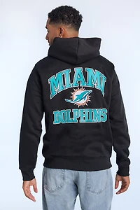 Pull a? capuchon graphique Miami Dolphins