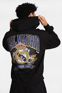 Real Madrid F.C. Graphic Zip-Up Hoodie