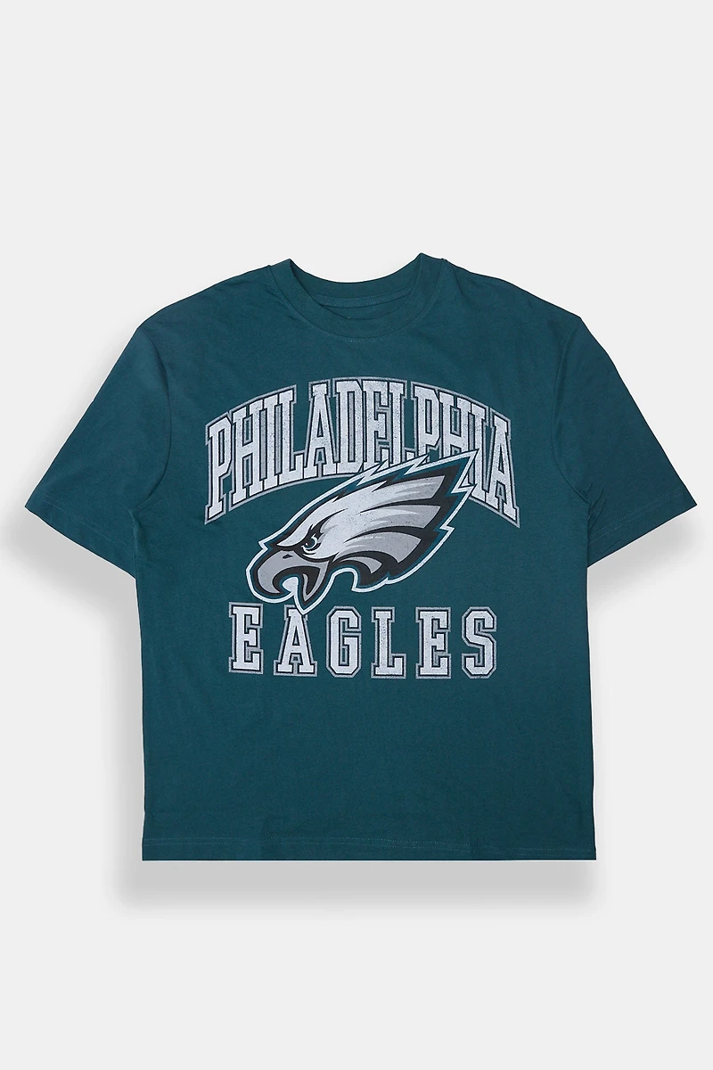T-shirt surdimensionné graphique Philadelphia Eagles