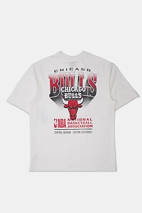 Chicago Bulls Gradient Graphic Oversized Tee