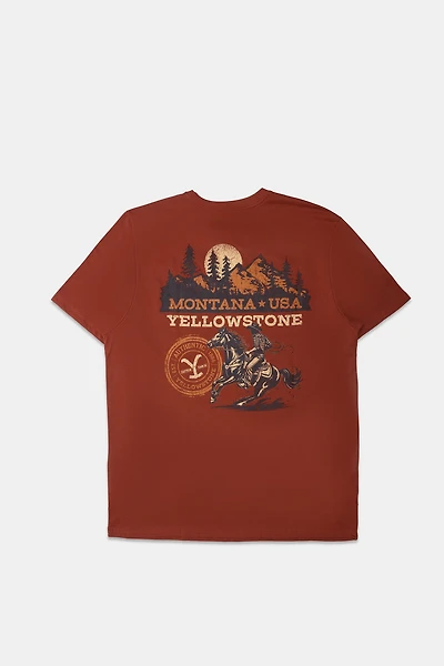 Dutton Ranch Montana Graphic Tee