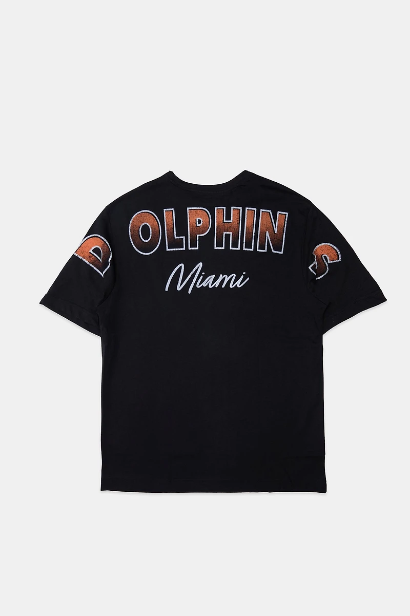 Miami Dolphins Helmet Graphic Tee