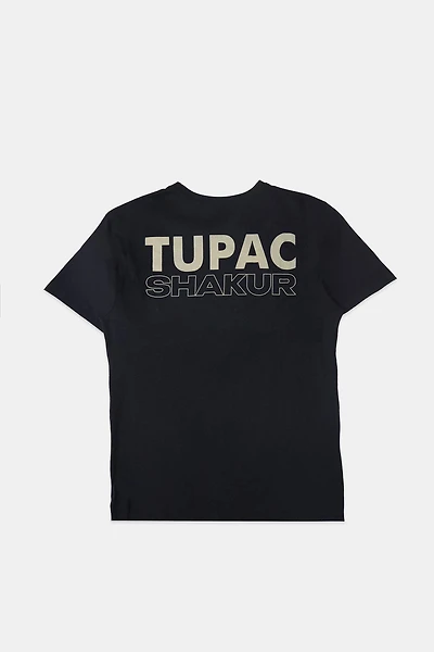 Tupac Shakur Portrait Graphic Tee