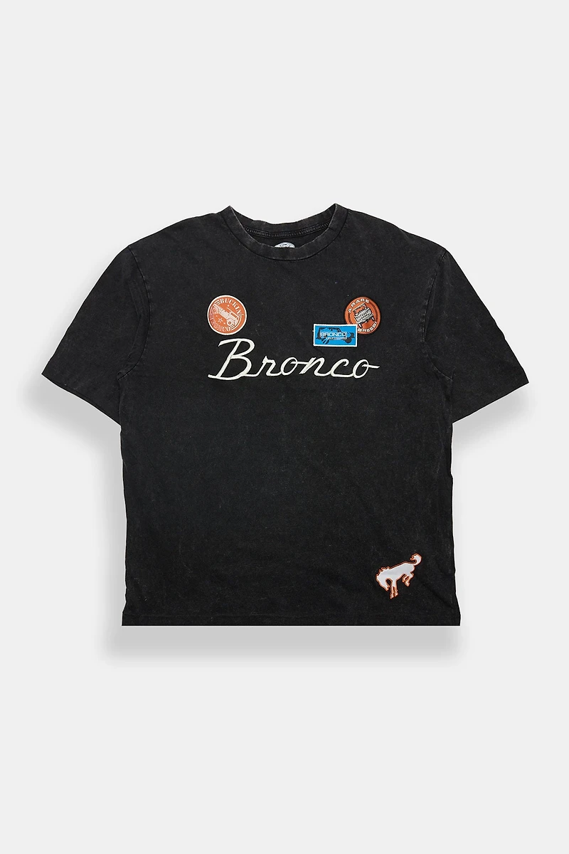 T-shirt surdimensionné graphique appliqué Ford Bronco