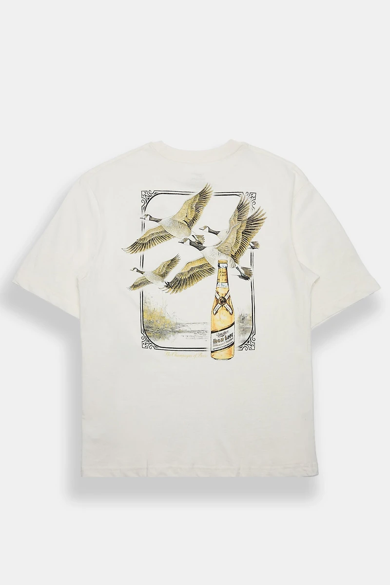 Miller Geese Graphic Oversized Tee