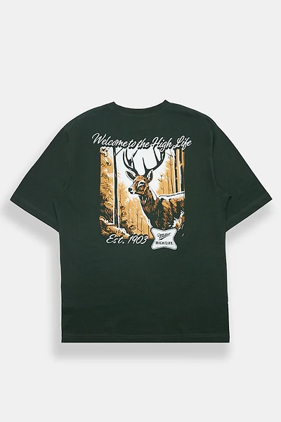 T-shirt surdimensionné graphique Miller Since 1903