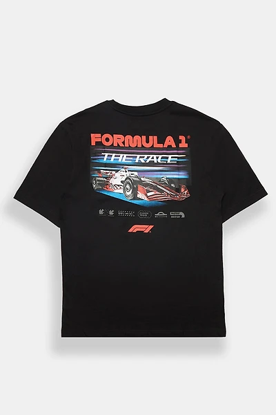 T-shirt surdimensionné graphique F1 Las Vegas Grand Prix