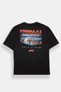 T-shirt surdimensionné graphique F1 Las Vegas Grand Prix
