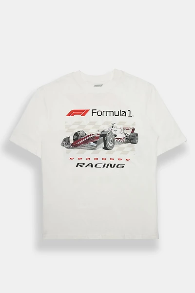 Formula 1 Racing Division Graphic Oversized Tee