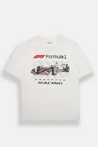 Formula 1 Racing Division Graphic Oversized Tee