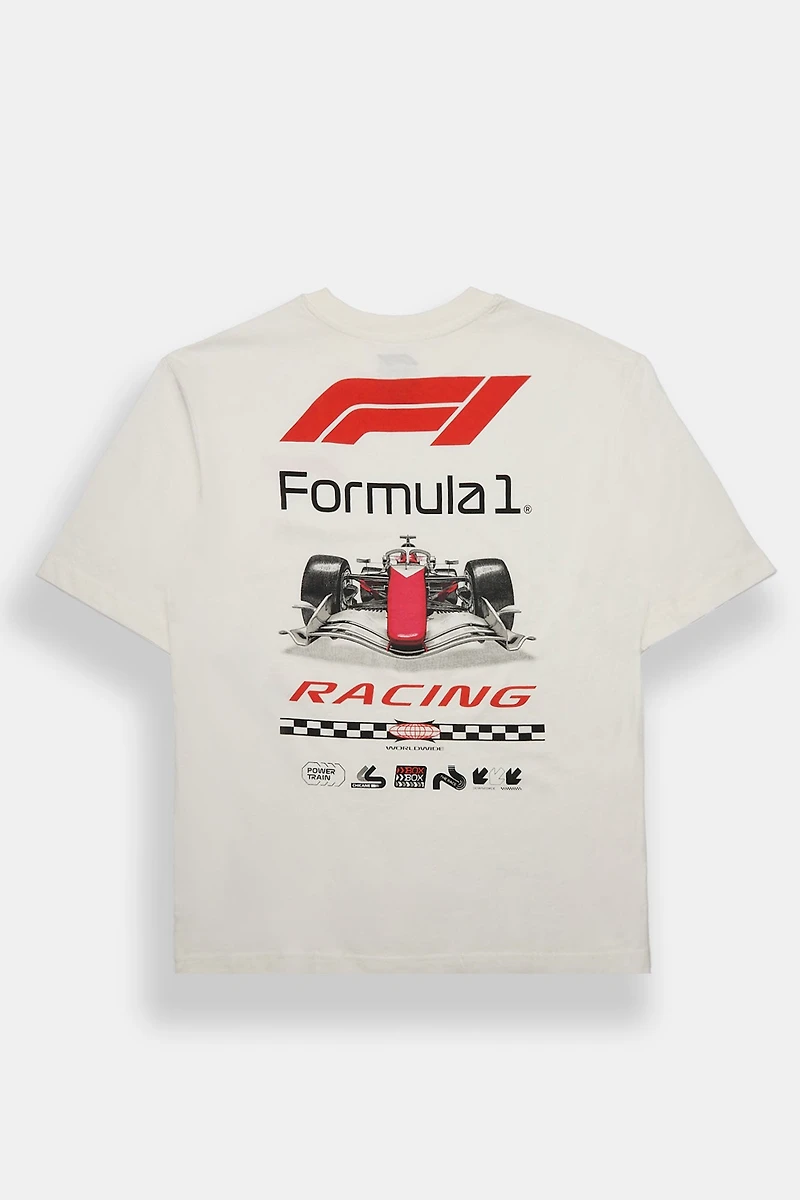 Formula 1 Graphic Oversized Tee