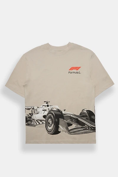 T-shirt surdimensionné graphique Formula 1 Panel
