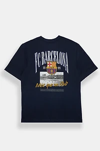 T-shirt surdimensionné graphique FC Barcelona 1899