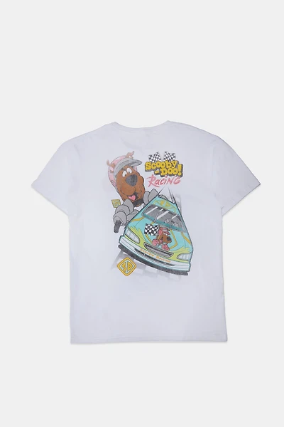 T-shirt imprimé graphique Scooby-Doo Racing