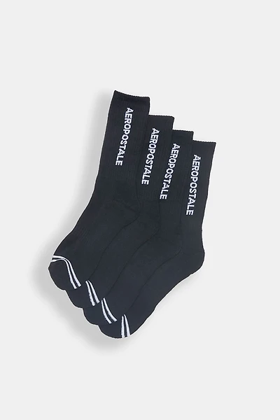 Aéropostale Athletic Crew Socks 4-Pack