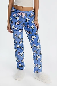 Peanuts Snoopy Plush Pajama Pants