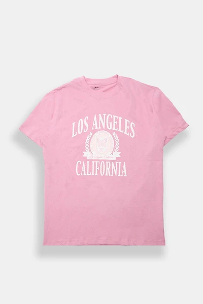 AERO Los Angeles Crest Graphic Boyfriend Tee