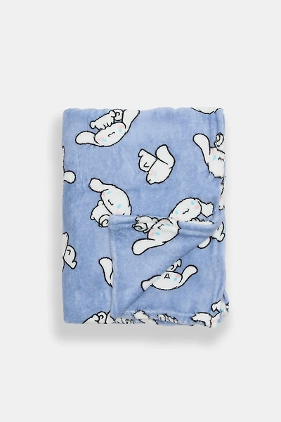 Cinnamoroll  Printed Plush Throw Banket