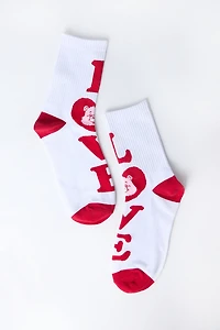 Chaussettes imprimées les Bisounours Love